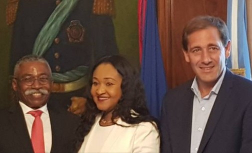 Signature d’un accord de jumelage entre les municipalités de la Plata en Argentine et Tabarre de la République d’Haïti