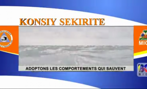 3,4,5 Mai, Avis d’inondation / Consignes de sécurité : Popilasyon an dwe rete veyatif ! ! !